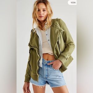 Free People Carmen Moto Jacket
